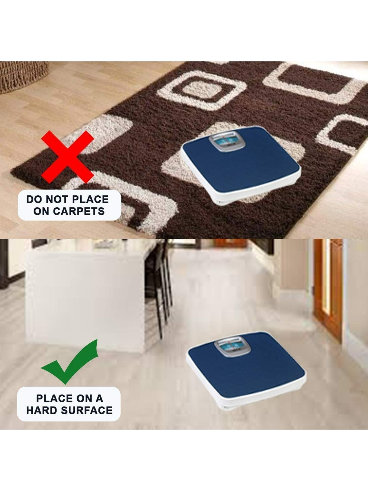 MCP Deluxe Personal Weighing Scale (Blue)