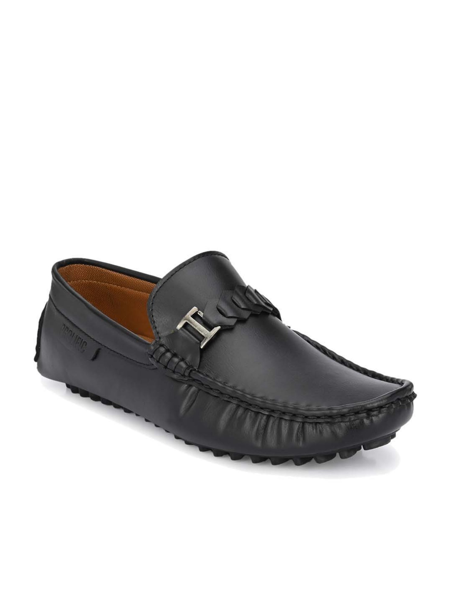 Prolific Men's Black Casual Loafers
