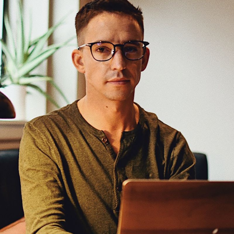 Umizato Titanium Blue Light Blocking Glasses for Men Women - Designer Vintage Gaming Computer Glasses Men, Nosepads, Eye Strain, Anti Screen Filter, UV Blocker Bluelight Protection (HUDSON)