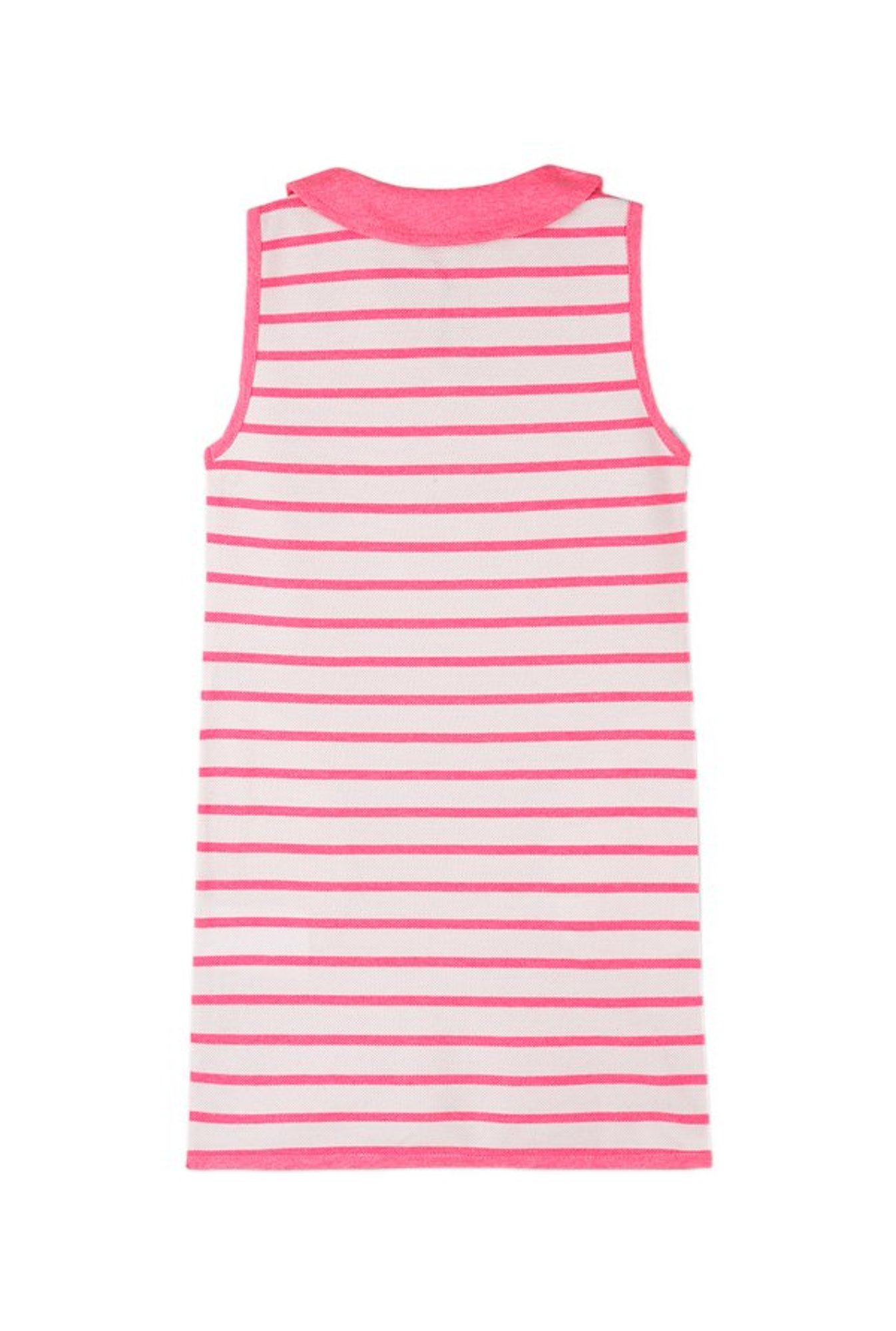 Cherry Crumble By Nitt Hyman Kids Pink & White Striped Dress