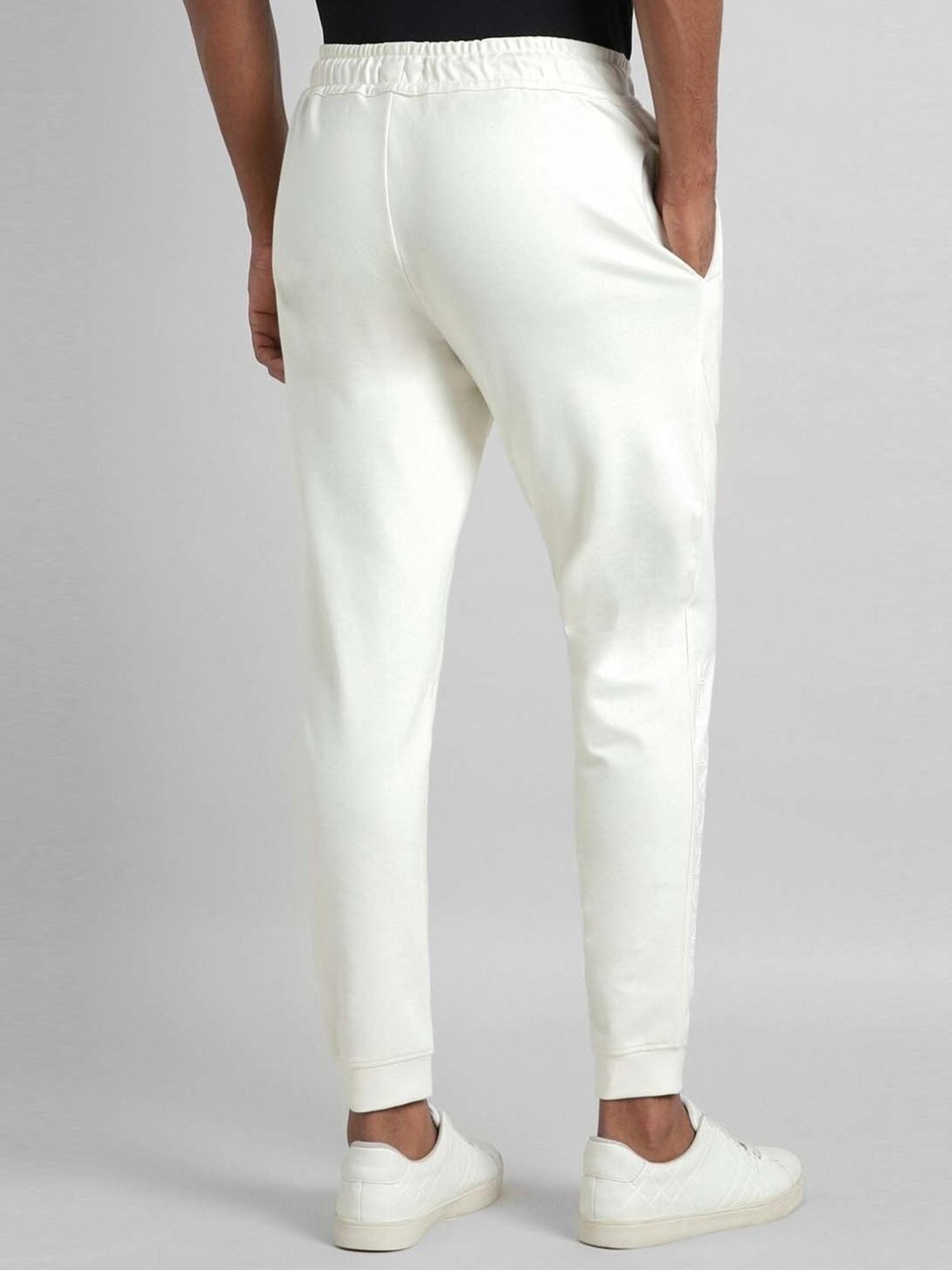 Simon Carter London White Slim Fit Joggers