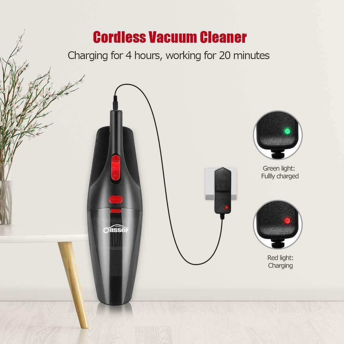 Cordless Hand Held Vacuum Cleaner Small Mini Portable Car Auto Home Wireless US