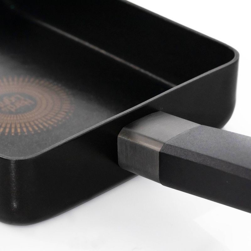 LocknLock Hard & Light 7" Square Egg Pan Black