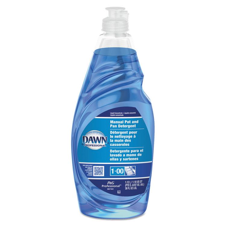 Dawn Professional Manual Pot & Pan Dish Detergent 38 oz Bottle 8/Carton 45112CT