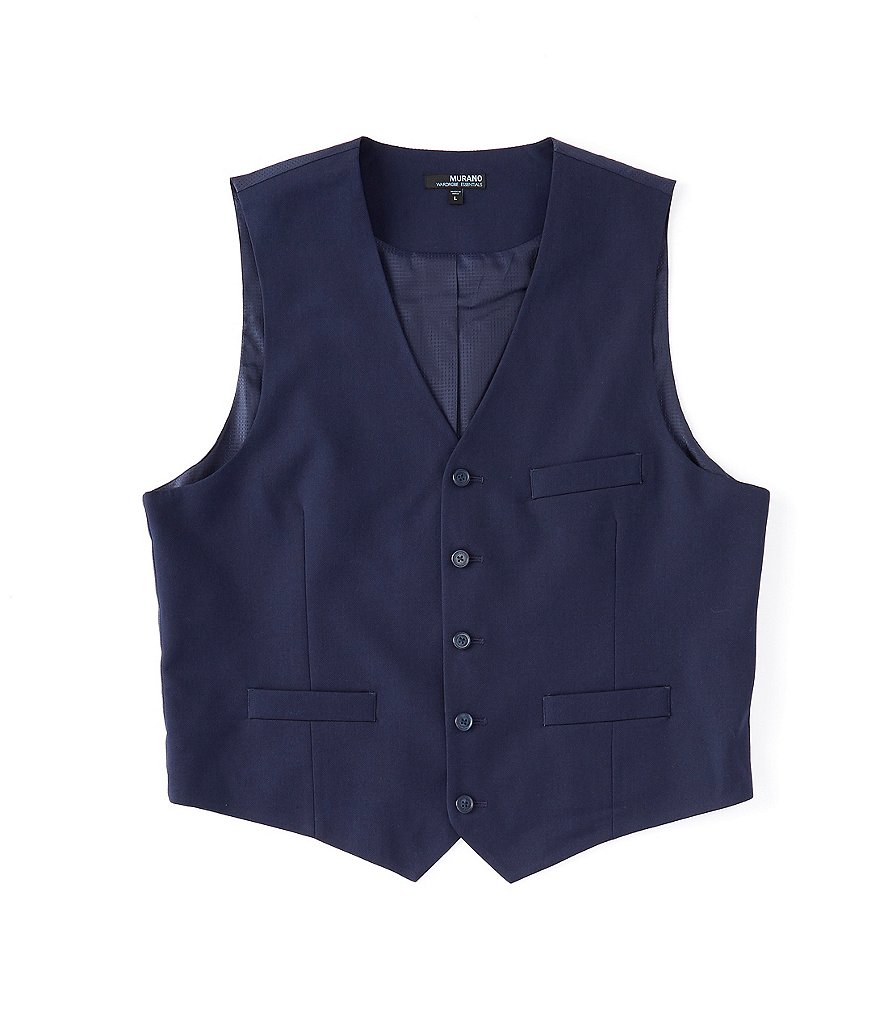 Perry Ellis Solid Suit Separates Vest