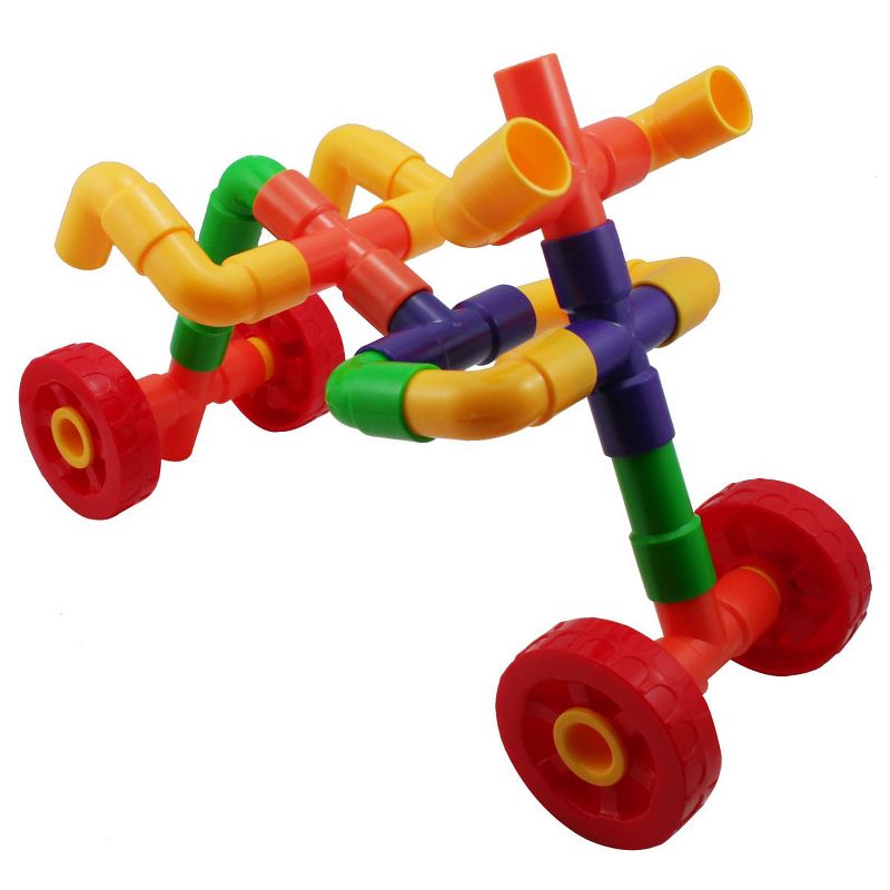 Joyn Toys Tubes and Wheels Construction Building Set