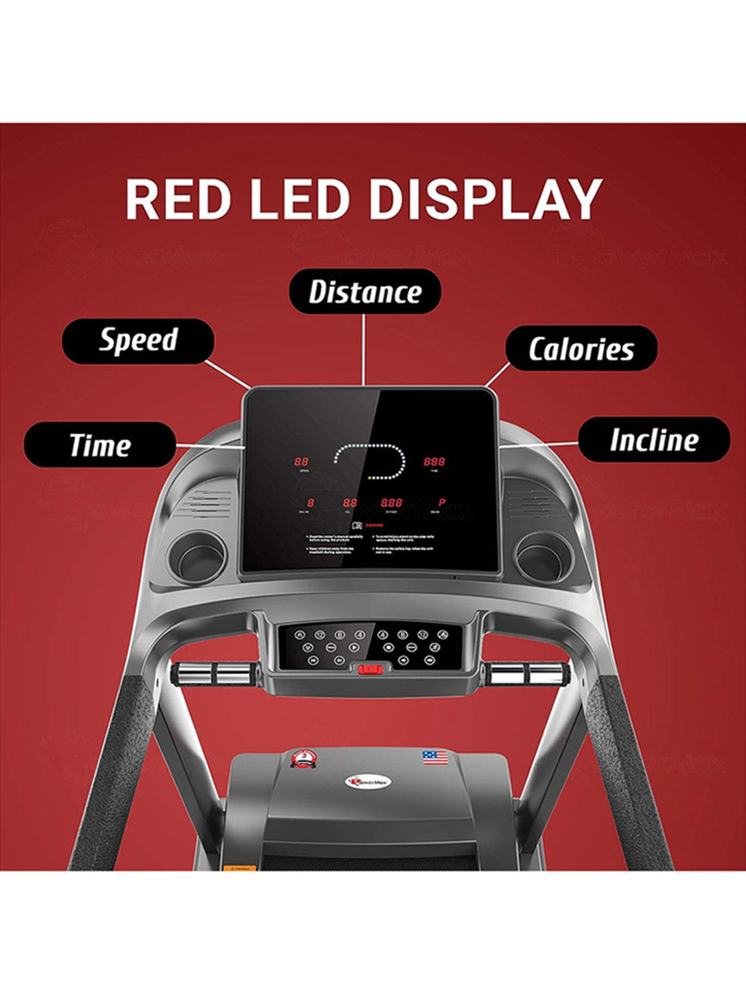 PowerMax Fitness B-S2 Spin Bike (Black)