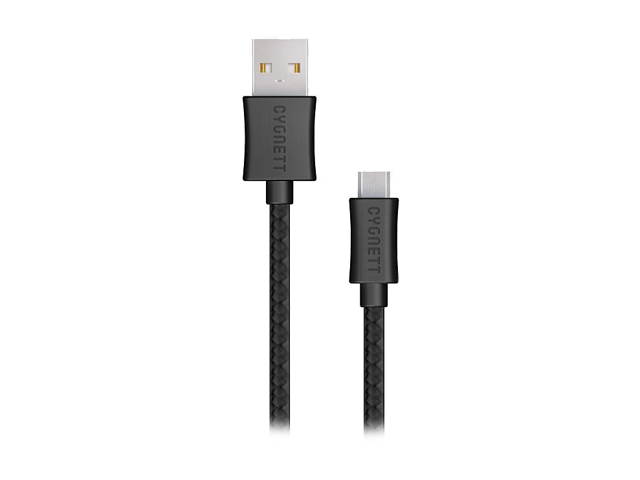Cygnett CY2030PCMIC 4m USB to Micro USB Cable - Black