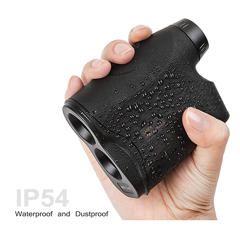 Laser Rangefinder,6X Magnification 656 Yards Waterproof Laser Range finder for Hunting and Golf with Accurate Range Scan, Slope, Pinseeker, Fog, Speed and Distance Measure
