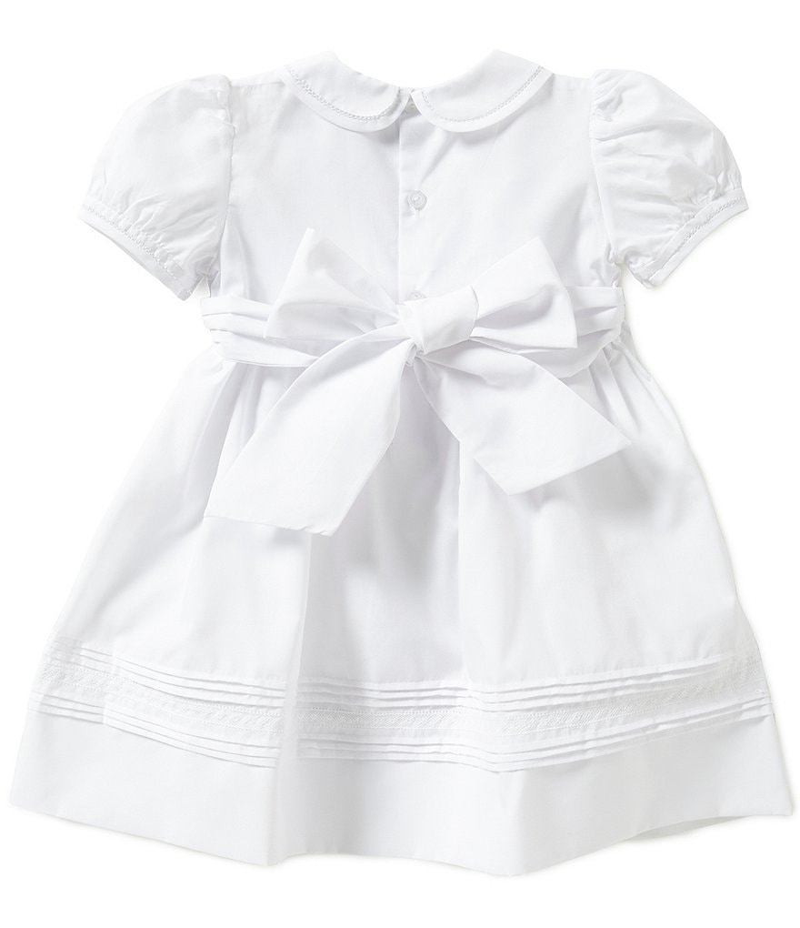 Feltman Brothers Baby Girls 12-24 Months Pintuck and Lace Dress