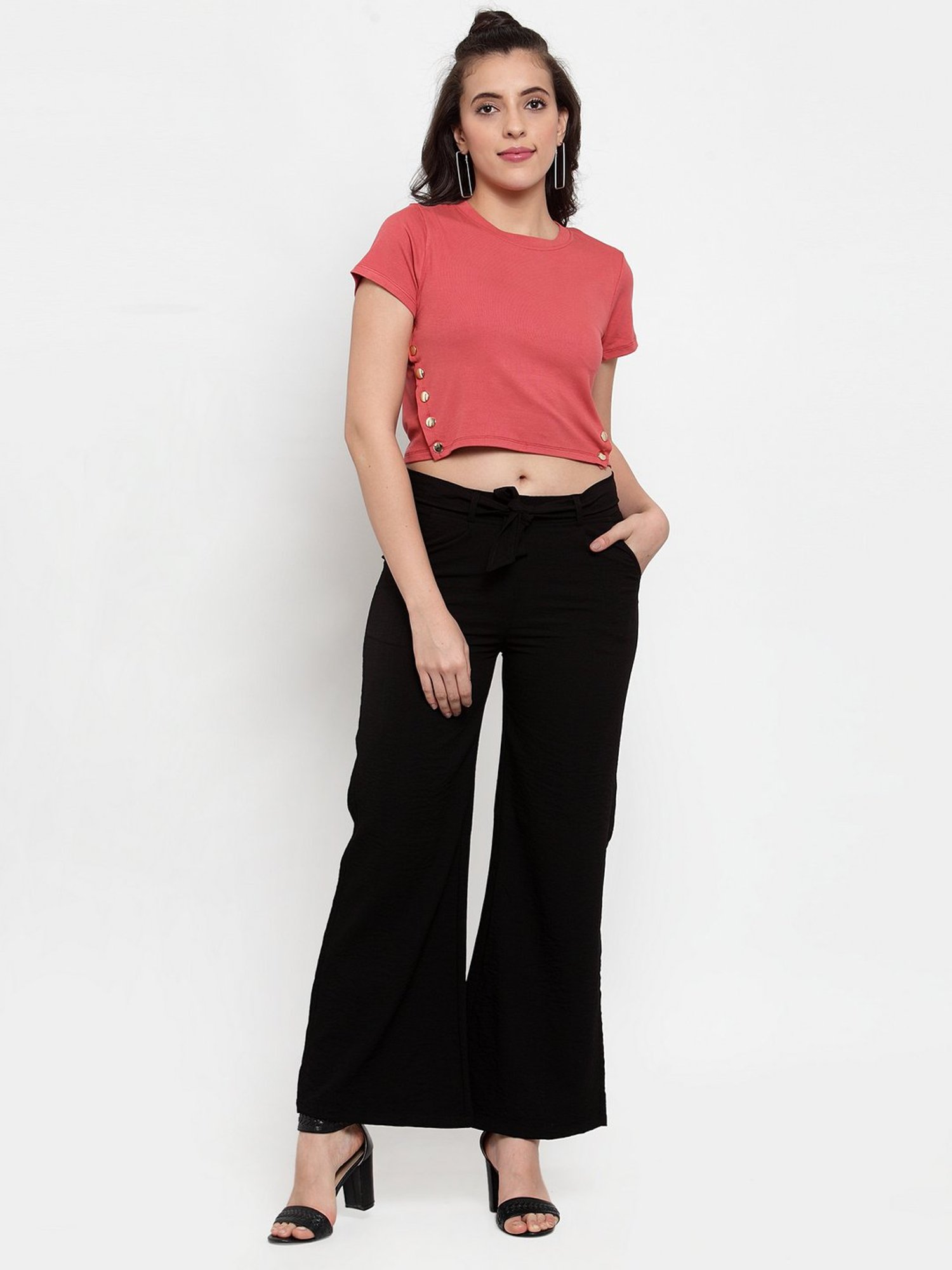 Westwood Black High Rise Culottes