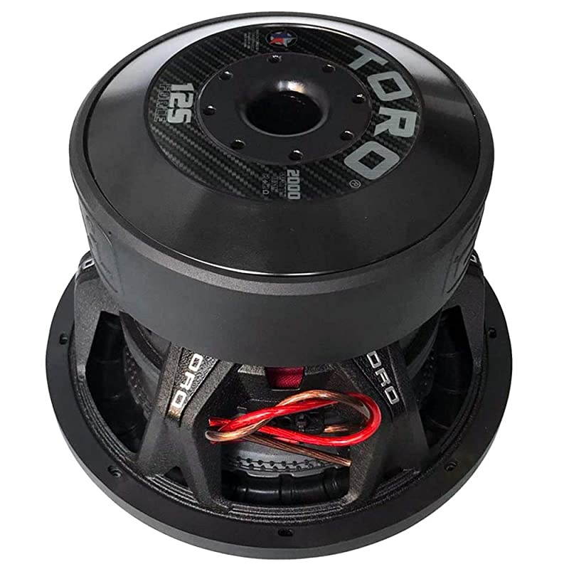 Force 12S, 12 Inch 2000 Watts RMS &ndash; 4000 Watts MAX &ndash; Dual 2 Ohm 3 Inch Voice Coil, 12&rdquo; Car Audio Subwoofer for Cars, Trucks, Jeeps, Boats, Off Road with Hard Hitting Bass (Sold As Each)