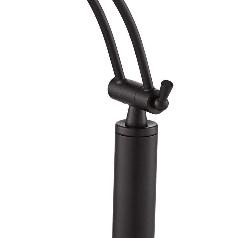 360 Lighting Traditional Piano Banker Desk Lamp LED Adjustable Black Bronze Metal Shade for Office Table