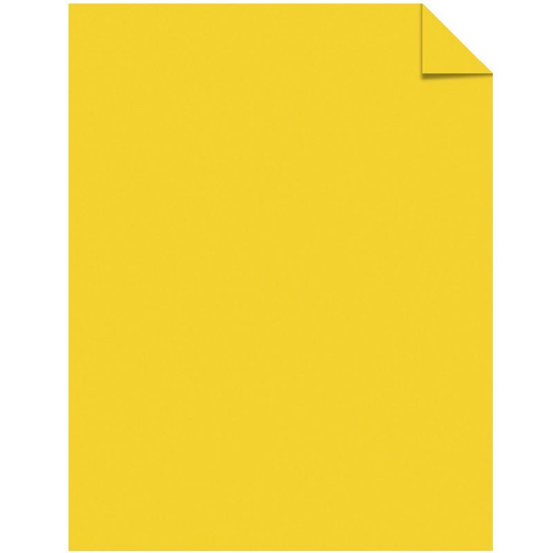 Astrobrights Premium Color Paper, 8-1/2 x 11 Inches, Solar Yellow, 500 Sheets