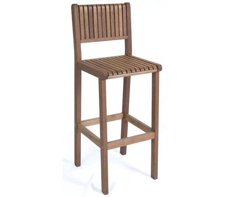 Ariesa 3pc Outdoor Bar Set - White & Gray - CosmoLiving