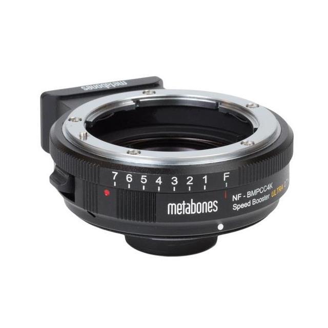 Metabones Ultra 0.71x Speed Booster Adapter for Nikon F Lens to BMPCC 4K Camera