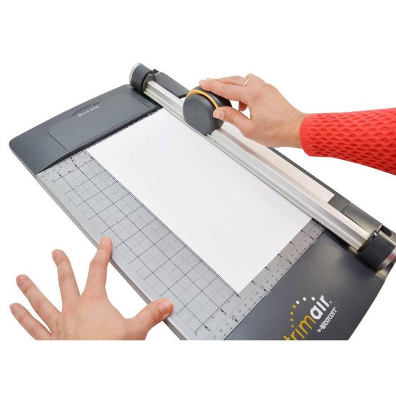 Westcott TrimAir 12" Rotary Metal Base Trimmer