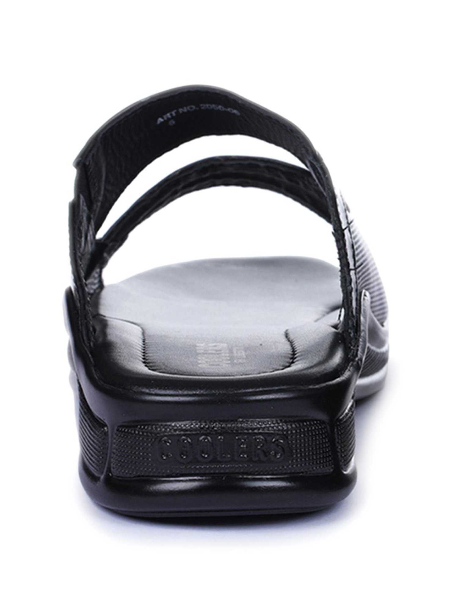 Coolers by Liberty Men's Black Casual Sandals