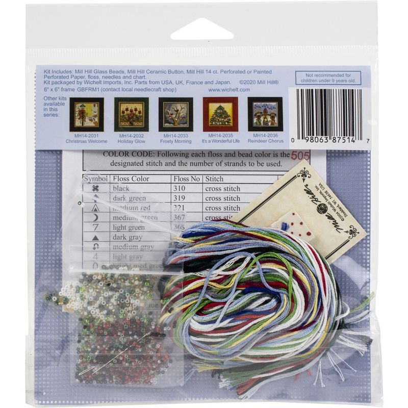Mill Hill Buttons & Beads Counted Cross Stitch Kit 5"X5"-Special Delivery (14 Count)