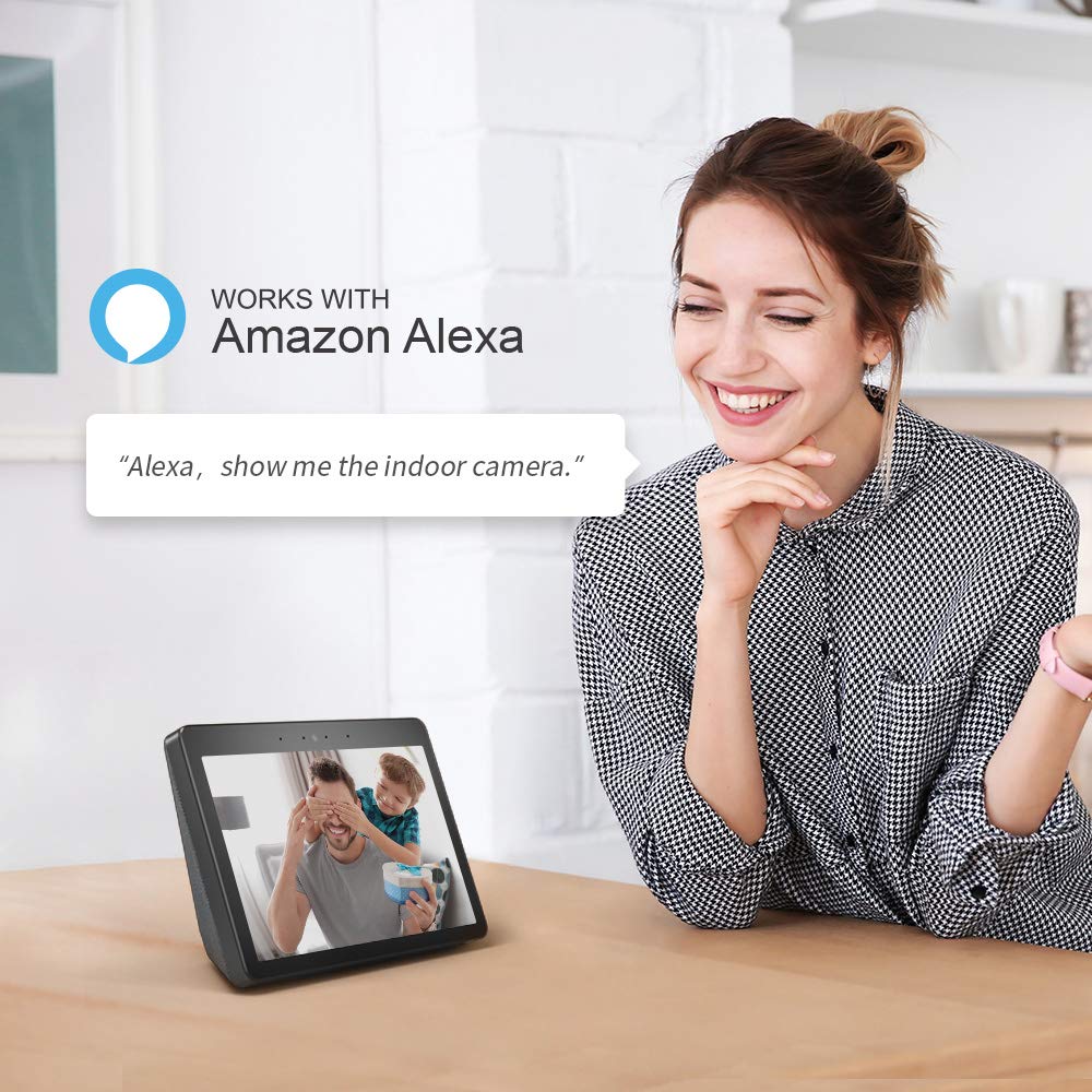 Baby Monitor,Foscam X1 1080P Wireless Smart Home Security Pet Camera with AI Human Detection, Sound Detection, One-Button Call, 2-Way Baby Monitor Audio, Free Cloud Storage Included, Works with Alexa