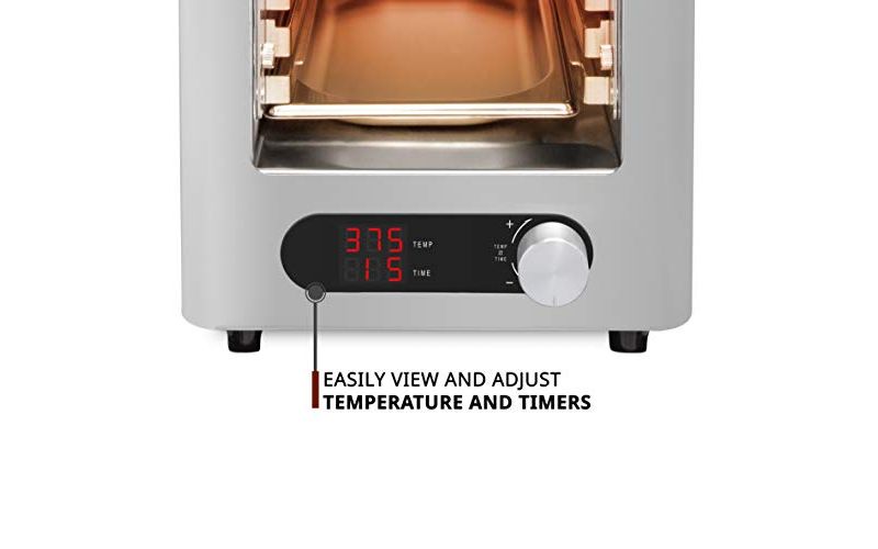 Ivation Electric Infrared Steak Grill  Indoor/Outdoor Broiler Oven with LED Display