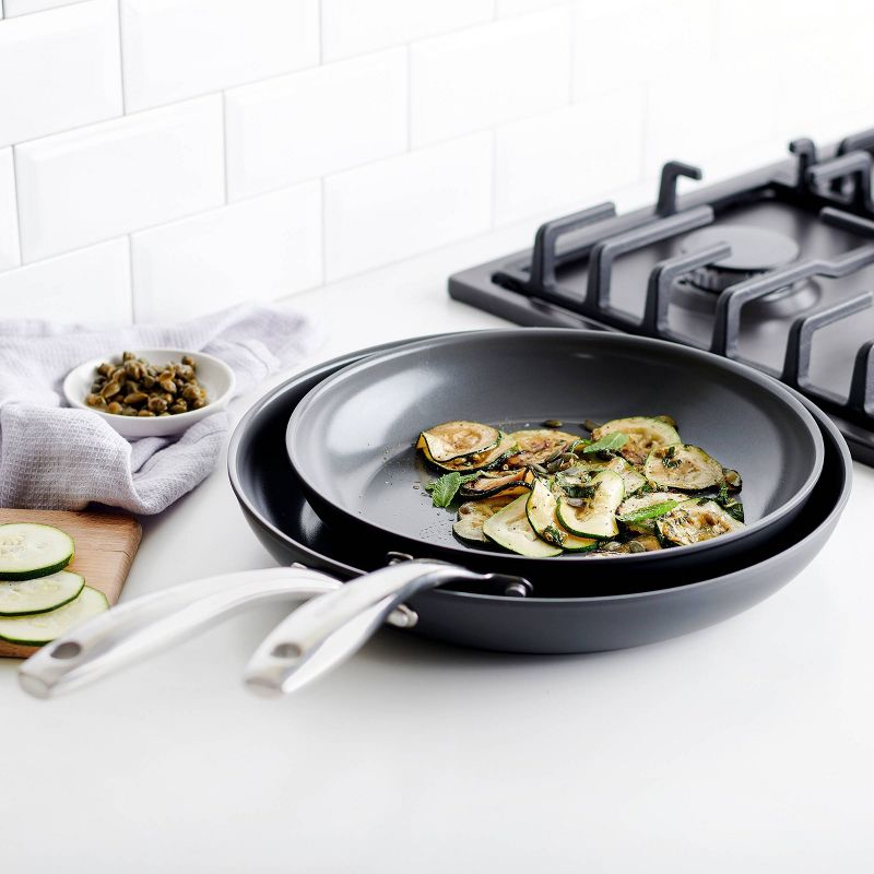 GreenPan Madison 2pk Ceramic Non-Stick Frypan Set