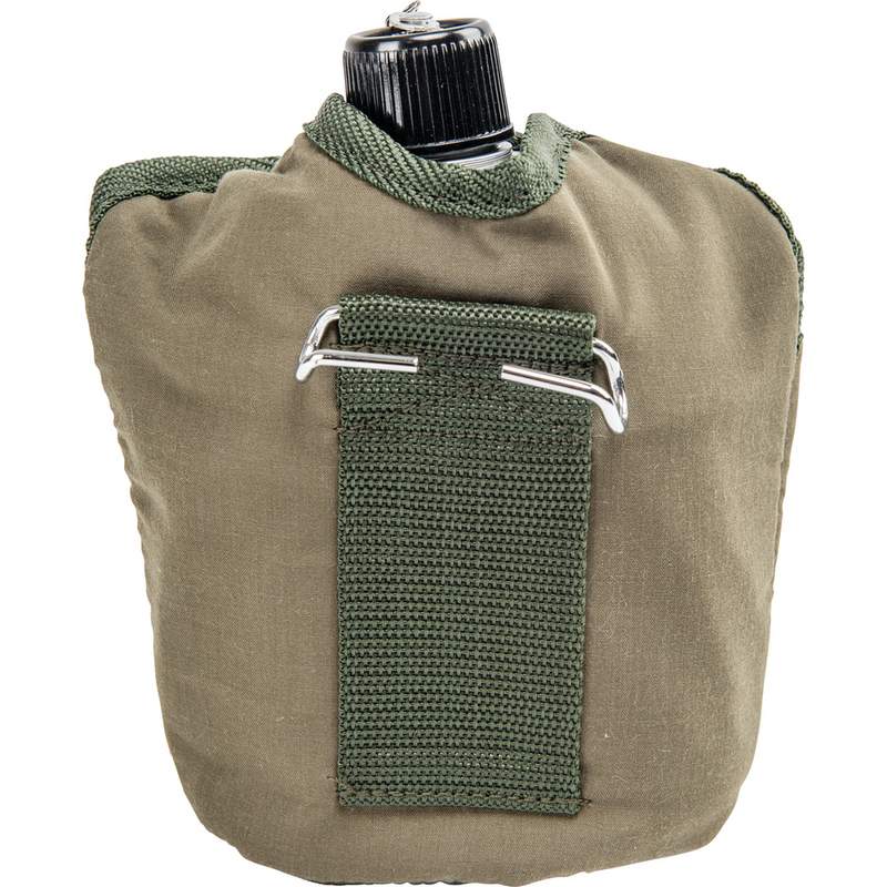 Maxam® 32oz Aluminum Canteen with Cover and Cup