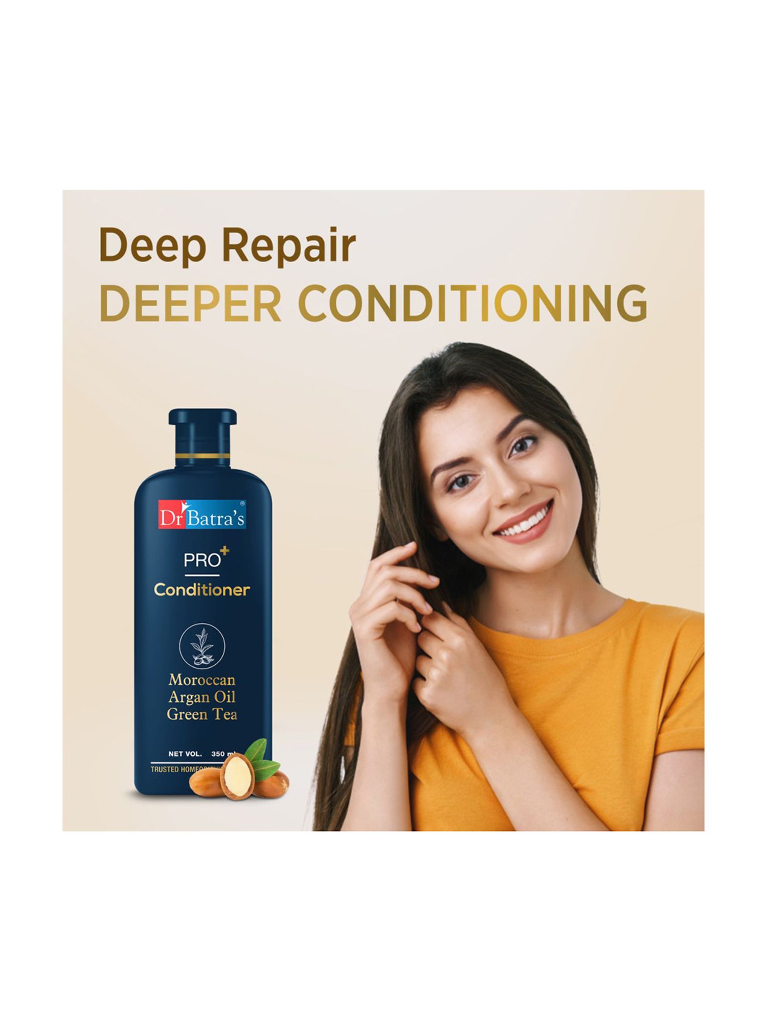 Dr Batra's PRO+ Color protection Shampoo with PRO+ Conditioner Each - 350 ml