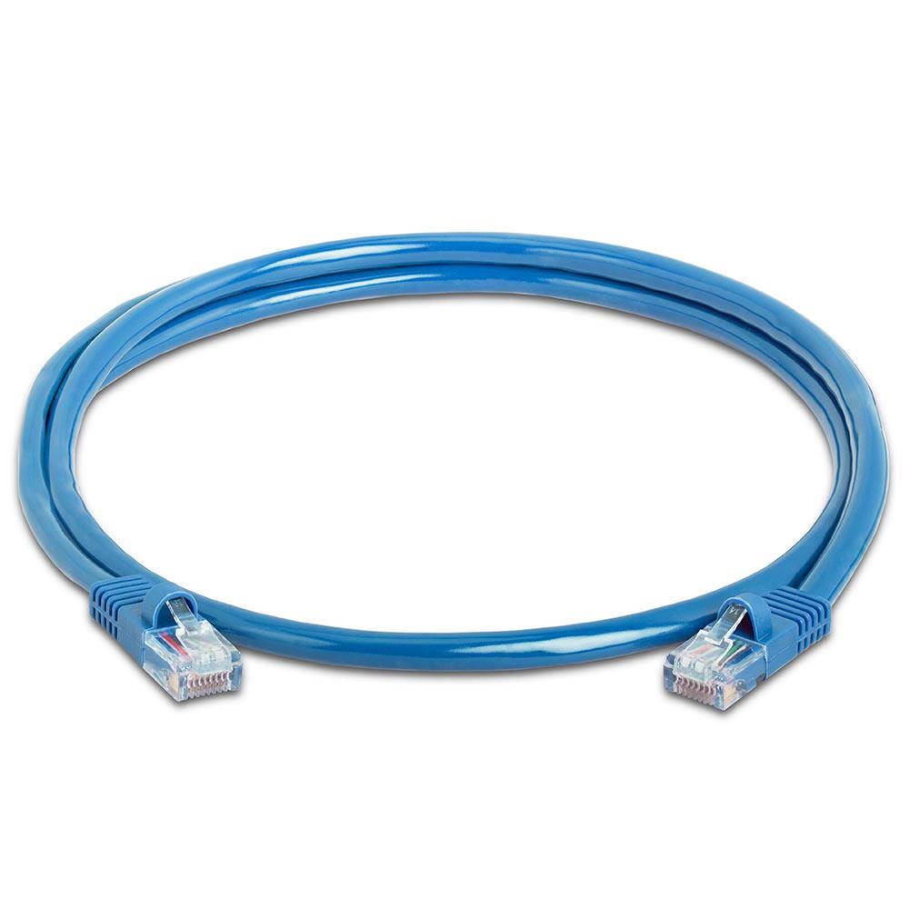 CMPLE Cat5e Network Ethernet Cable - Computer LAN Cable 1Gbps - 350 MHz, Gold Plated RJ45 Connectors - 3 Feet Blue
