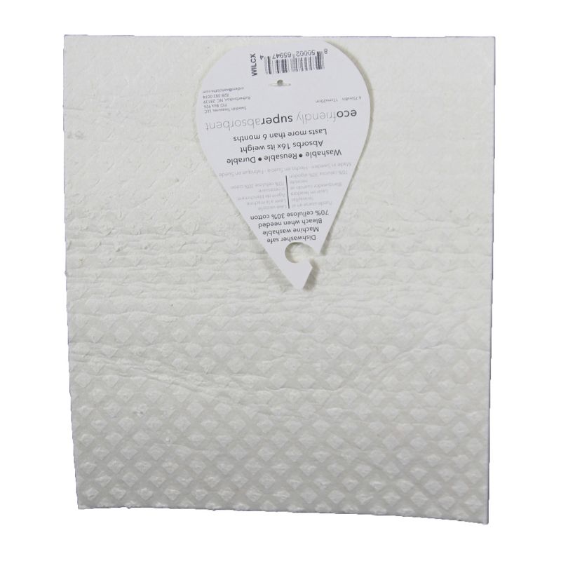 Swedish Dish Cloth 8.0" Red Cycle Absorbent Kitchen Eco Friendly  -  Dish Cloth