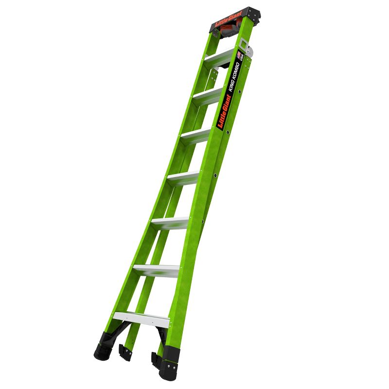 Little Giant Ladder Systems 8' ANSI Type IAA rated Ladder Apple Green