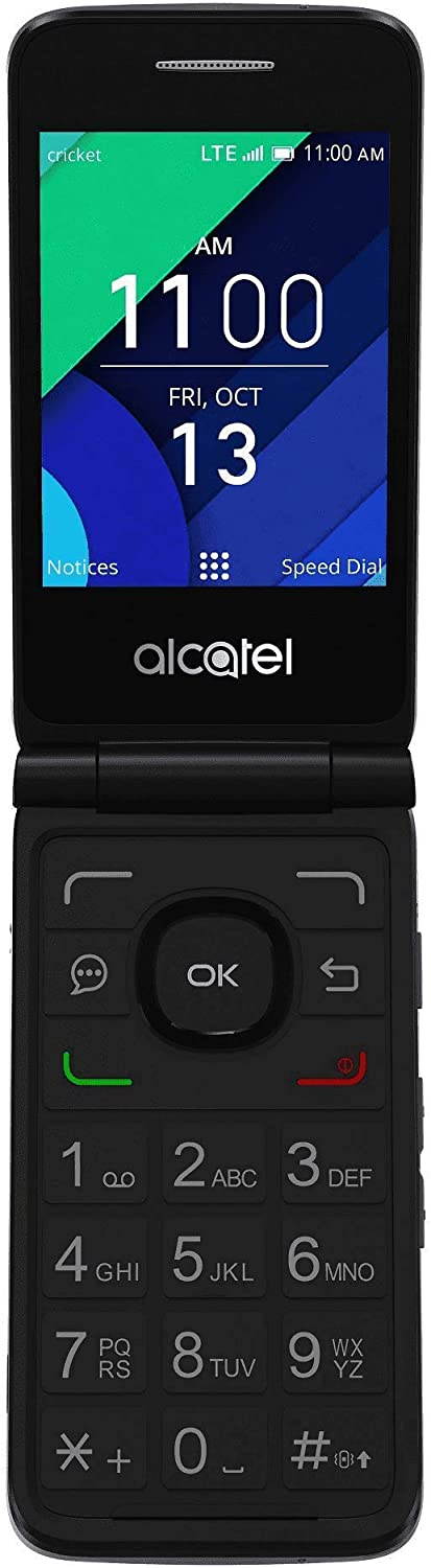 Alcatel QUICKFLIP 4044C | 4G LTE | HD Voice FlipPhone | - GSM Unlocked