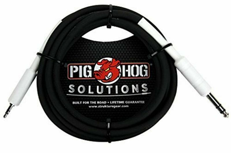 Pig Hog PX48J10 1/4 inch to 1/8 inch Cable - 10 ft