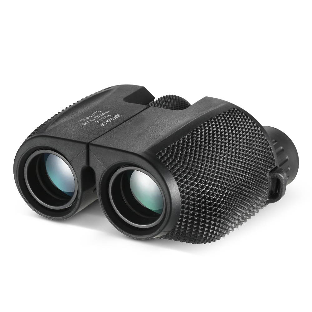 Lightweight Portable Binoculars Telescope 10x25 HD Bak4 Prism IPX6 Waterproof Telescope