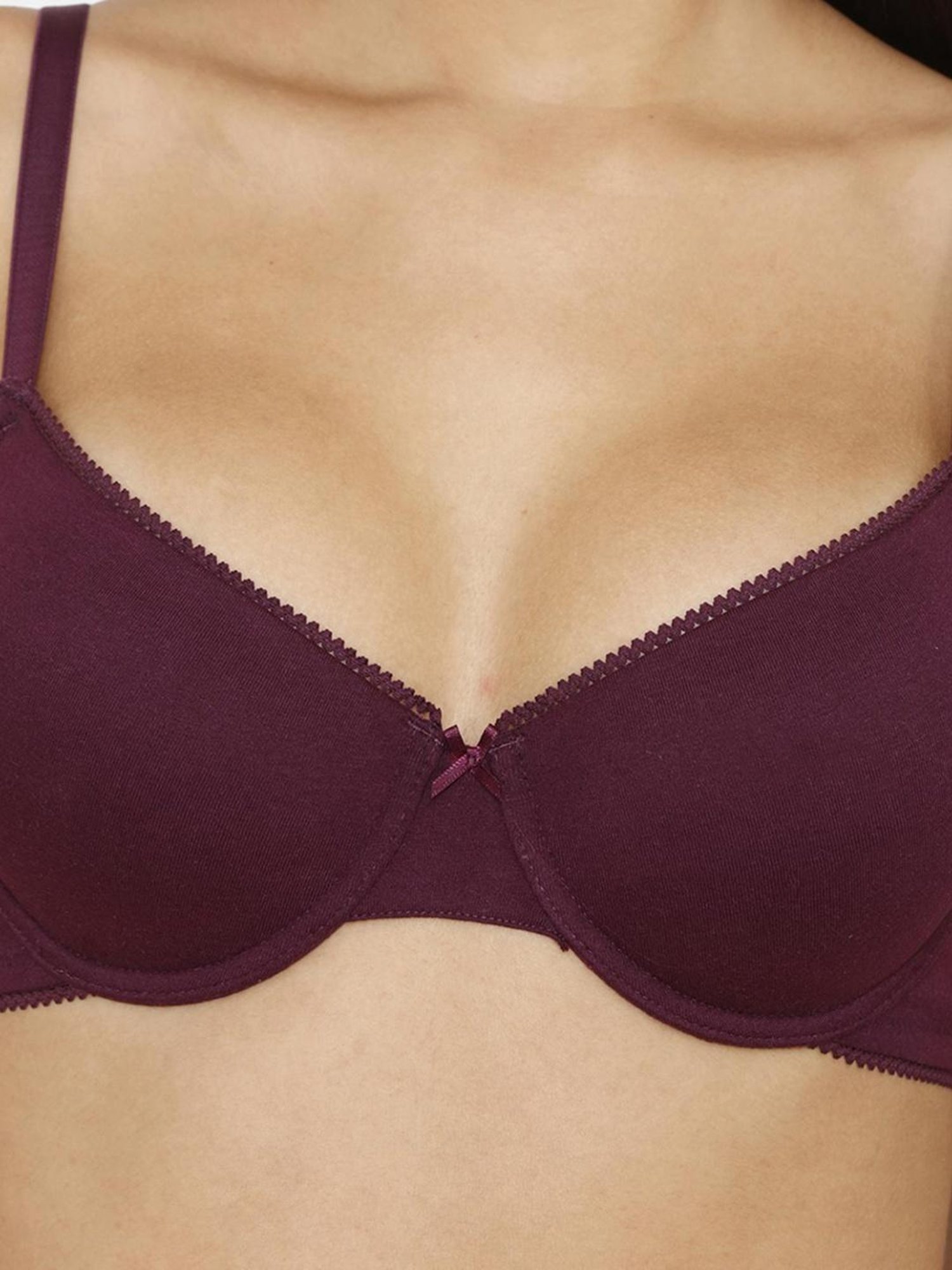 Rosaline by Zivame Dark Brown Padded Bra