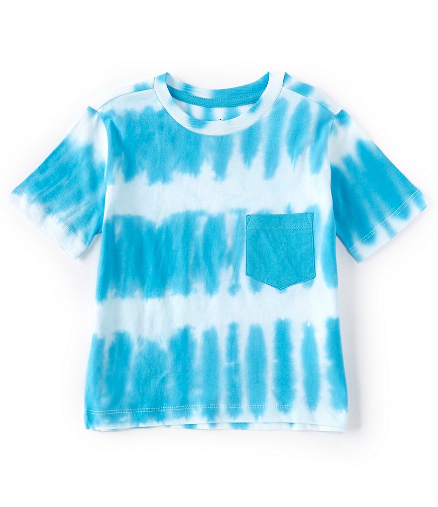 Hollywood Little Boys 4-7 Short-Sleeve Tie-Dye Stripe Tee