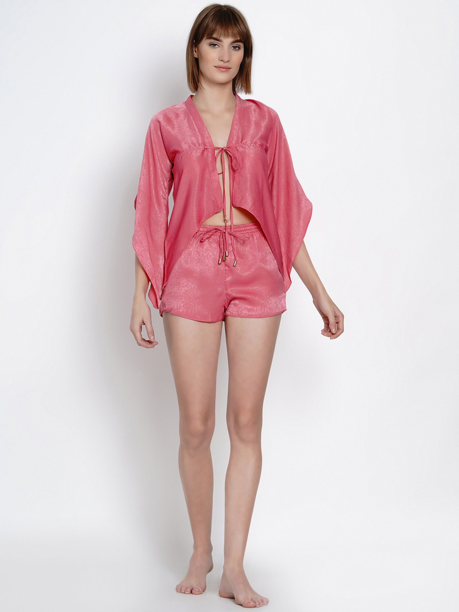 Nite Flite Pink Shirt With Pyjamas