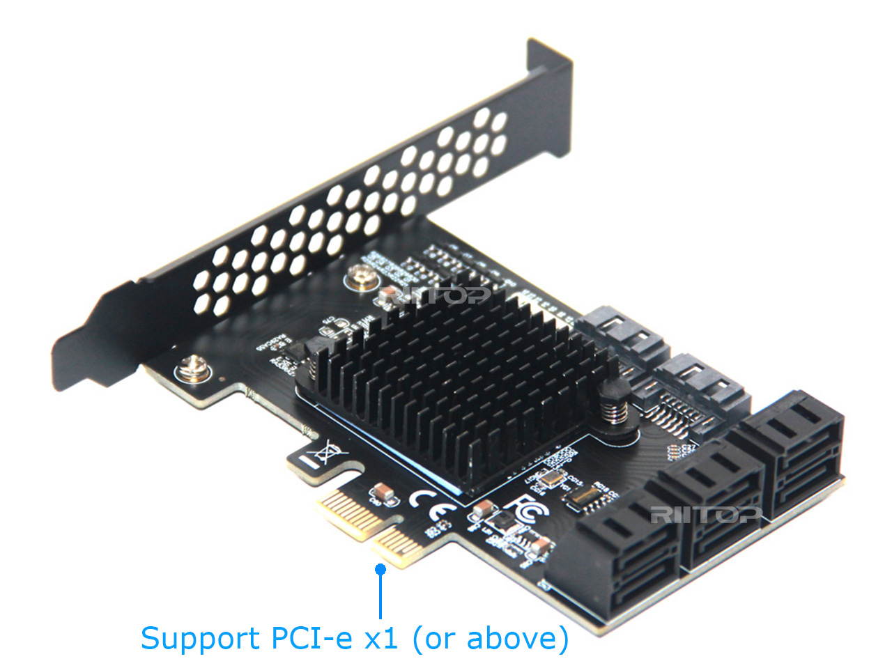iStarUSA DD-666-2U-M 2U PCIe x16 to PCIe x16 Riser Card Middle Position