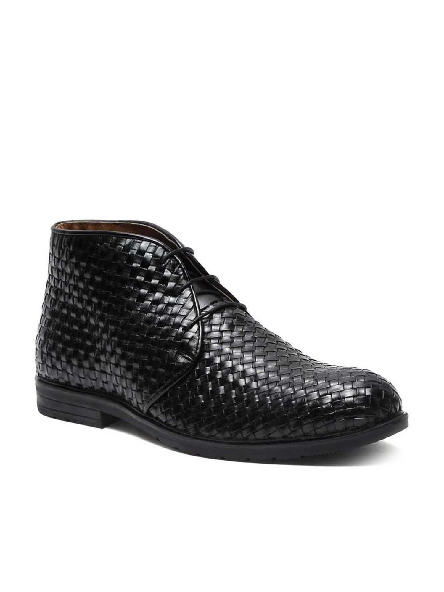 Teakwood Leathers Men's Black Chukka Boots