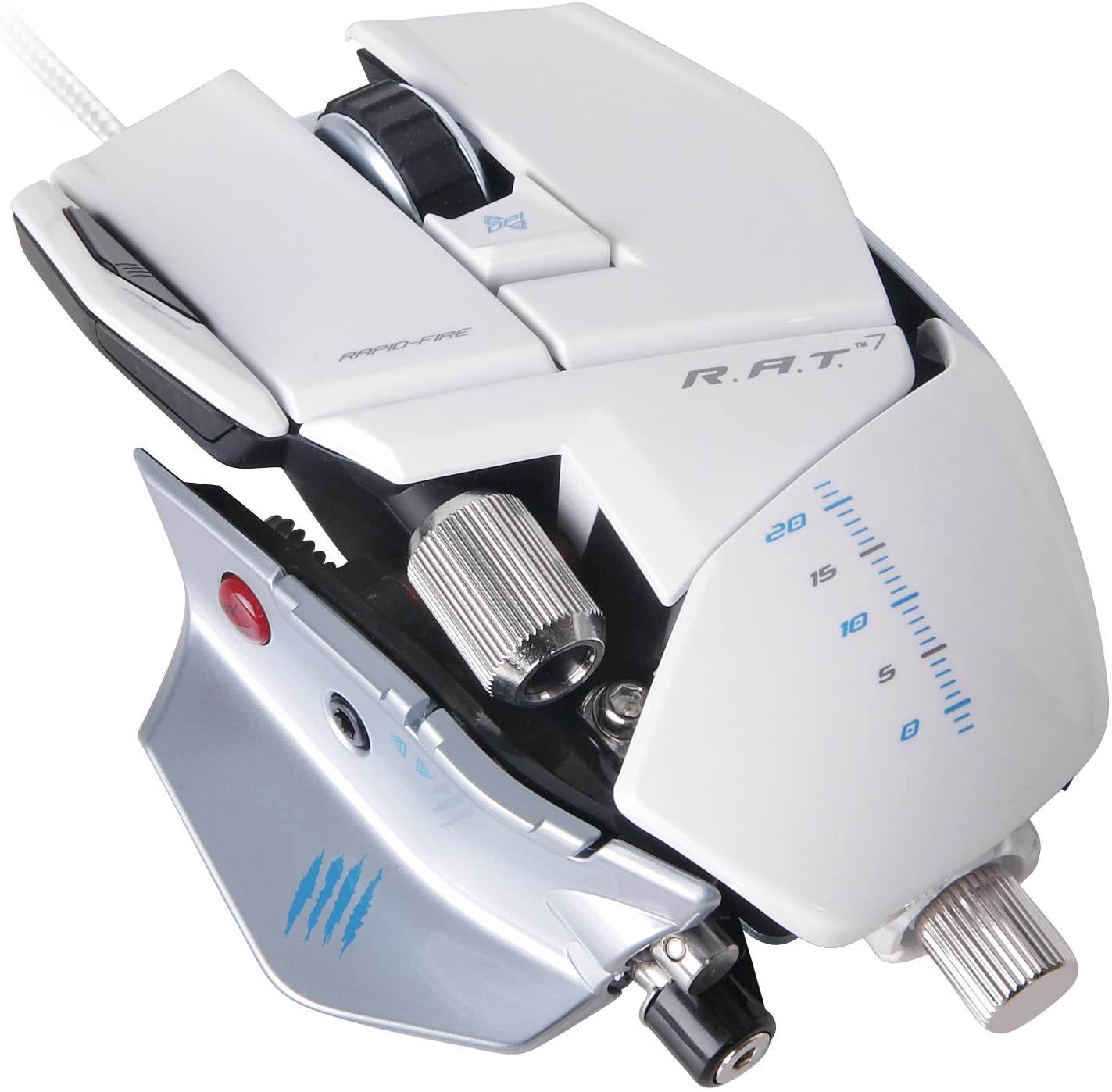 Mad Catz R.A.T.7 Gaming Mouse for PC and Mac - Black