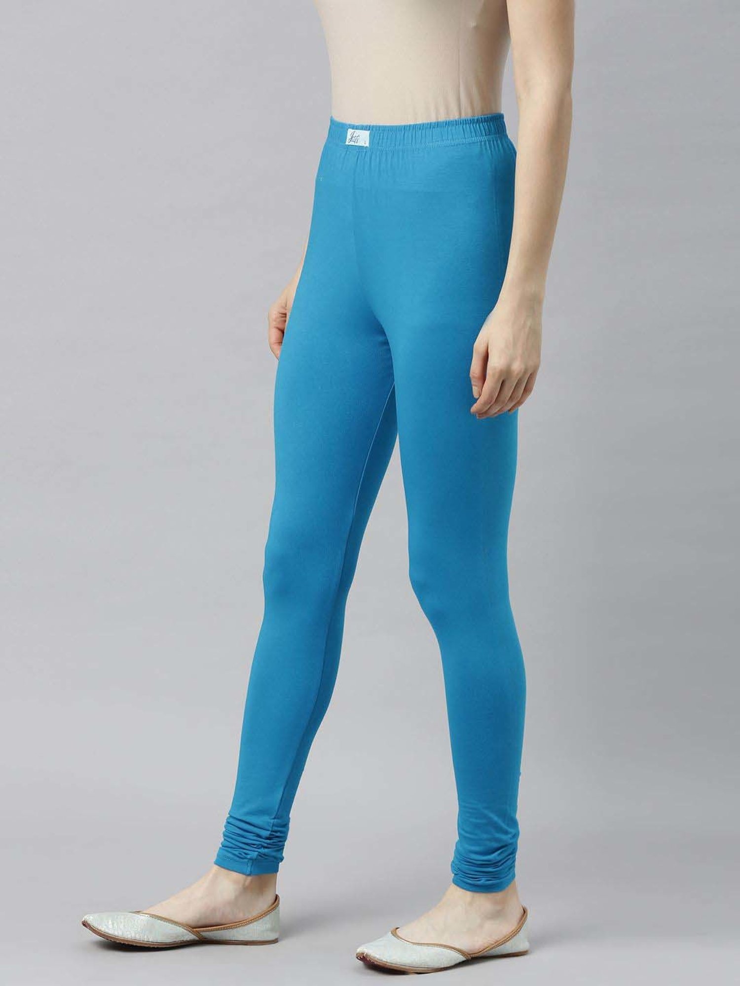 JCSS Blue Cotton Leggings
