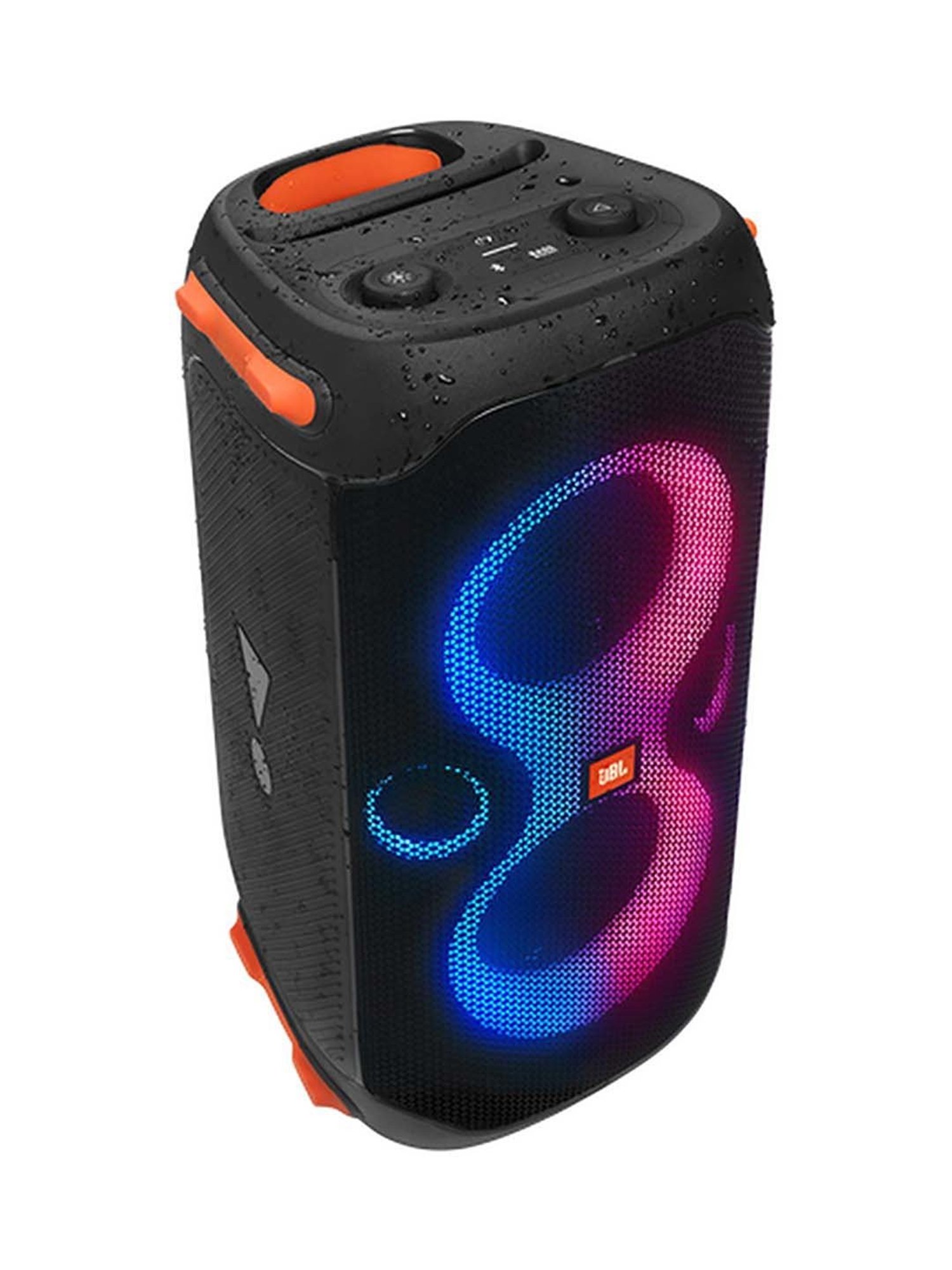 JBL Partybox 110 IPX4 Splashproof Portable Bluetooth Party Speaker with Dynamic Light Show (Black)
