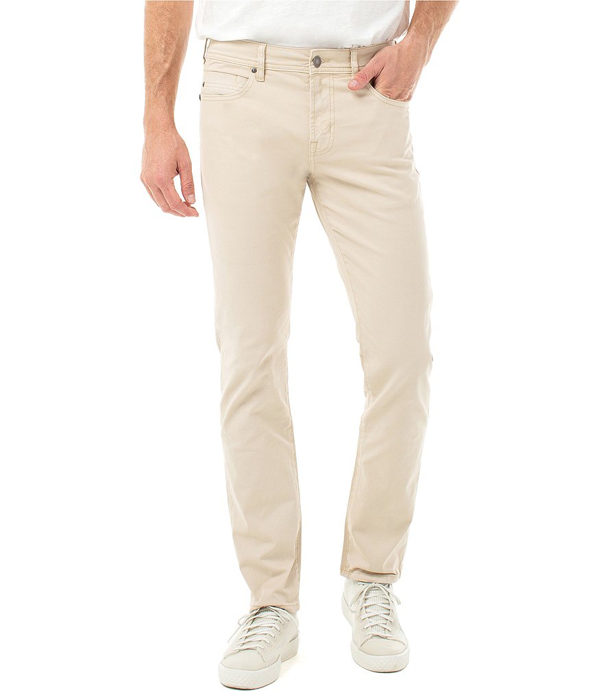 Liverpool Los Angeles Kingston Modern Slim-Straight Twill Pants