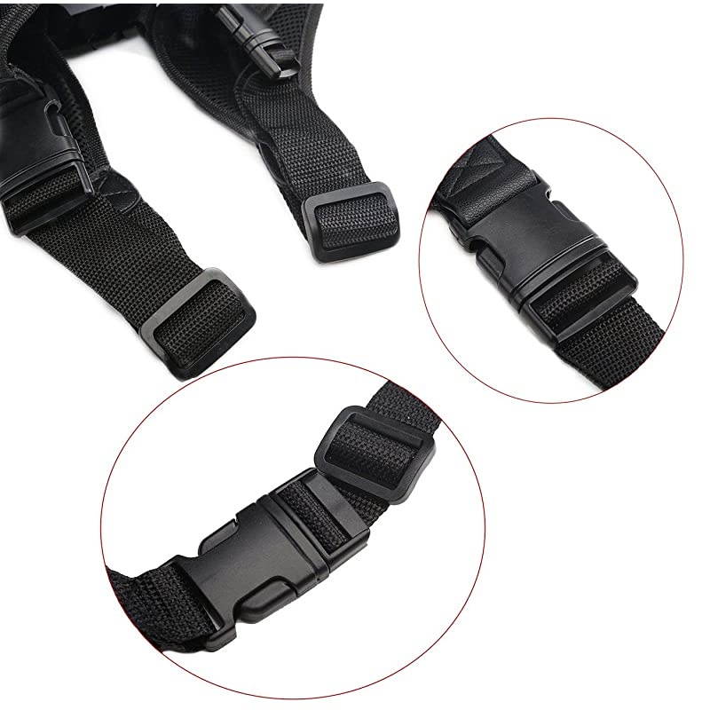 Radio Chest Harness Chest Front Pack Pouch Holster Vest Rig for Two Way Radio Walkie Talkie(Rescue Essentials)