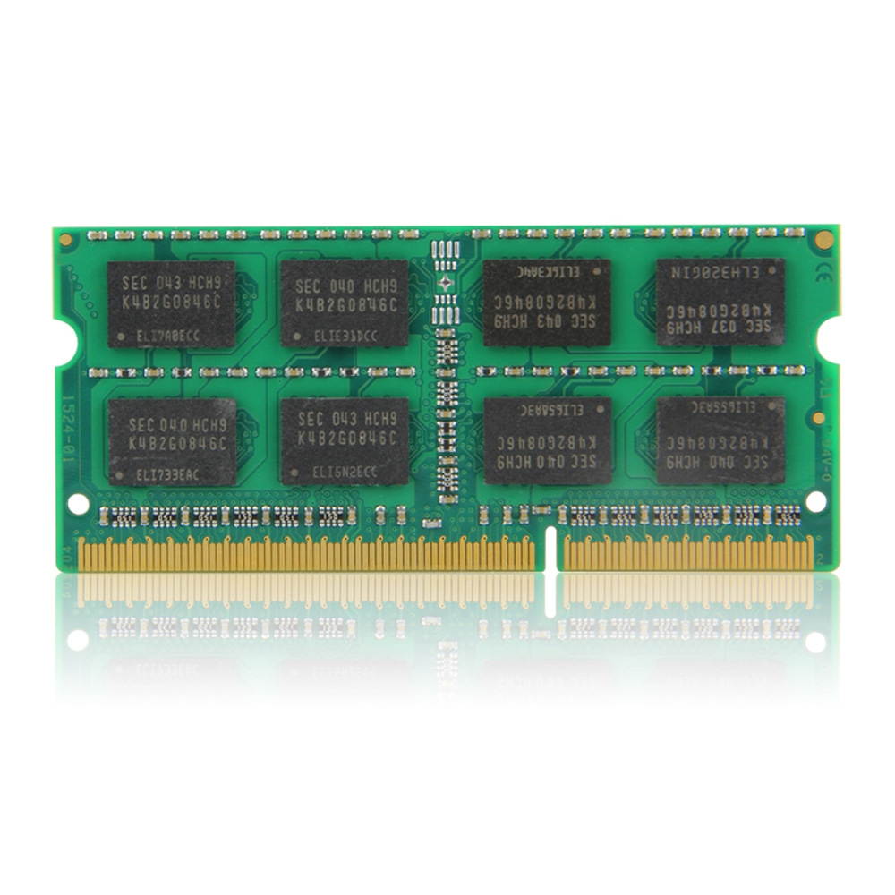 XIEDE DDR3 1600MHz 4GB Double-sided 16 Pieces of 256 Particles Memory RAM Module for Laptop