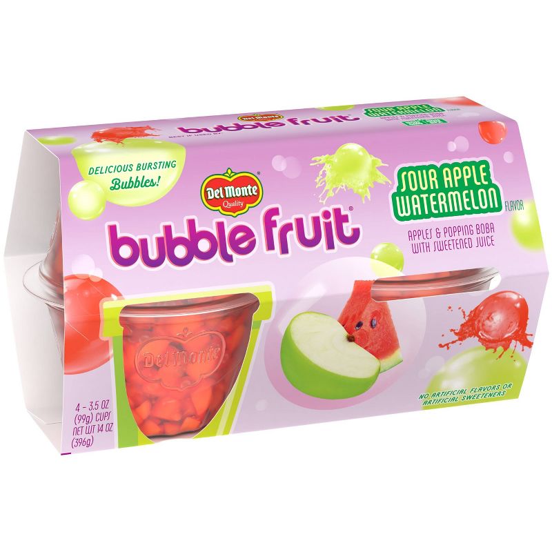 Bubble Fruit Sour Apple Watermelon -3.5oz