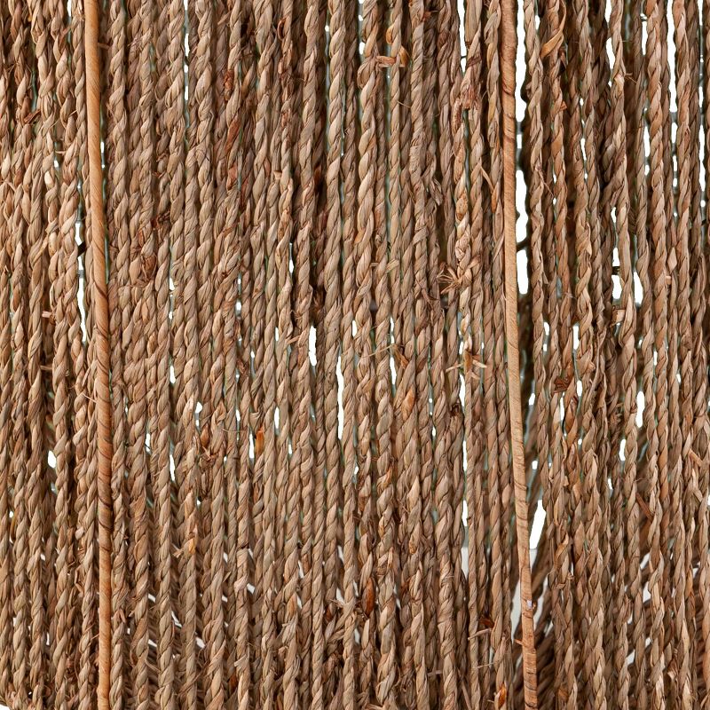 19" Loret Seagrass Pendant Shade Brown - Holly & Martin