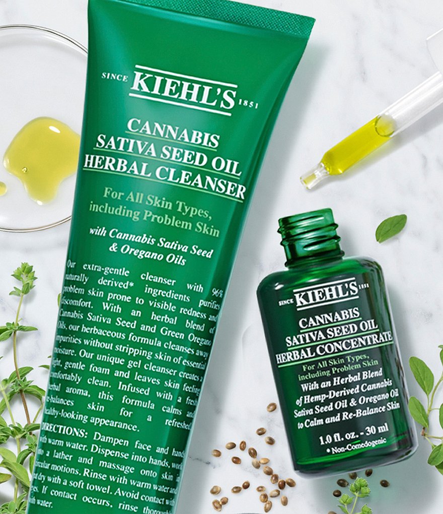 Kiehl's Since 1851 Cannabis Sativa Seed Oil Herbal Cleanser