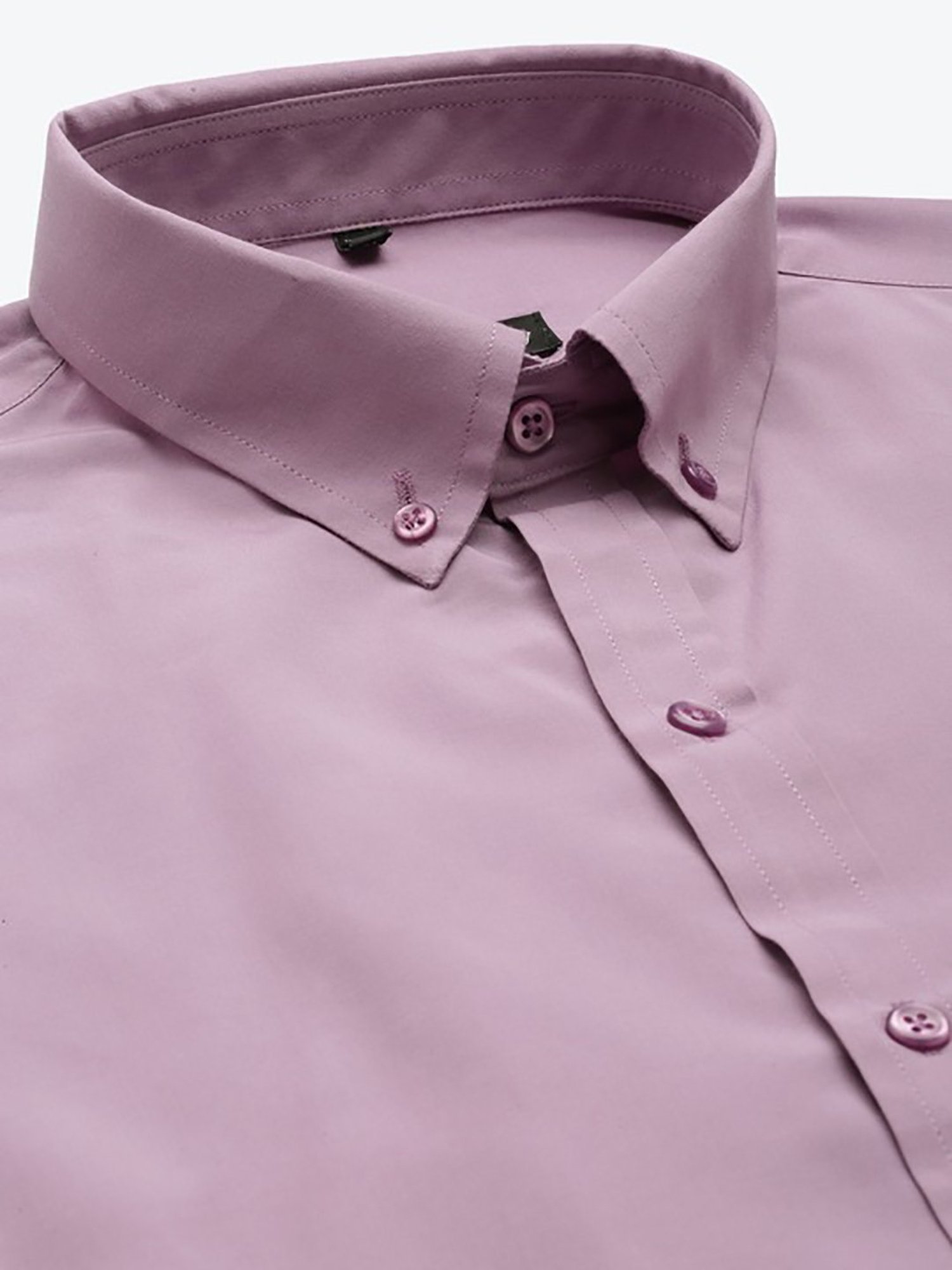 English Navy Mauve Slim Fit Shirt