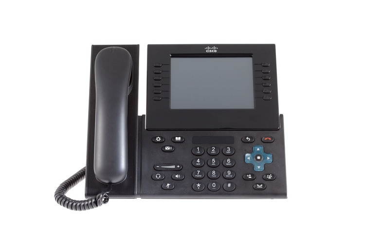Cisco 9971 Five Line Color Display Unified Phone, CP-9971-C-K9, Lifetime Wty